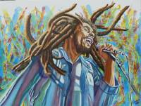 Bob Marley 120x90 cm - Auftragsarbeit