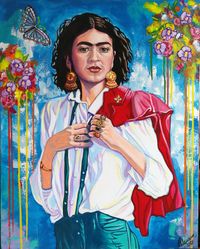 Frida Kahlo 80 x 100 cm