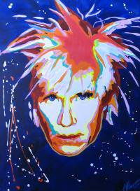 Warhol Fright Wig 60x80 cm